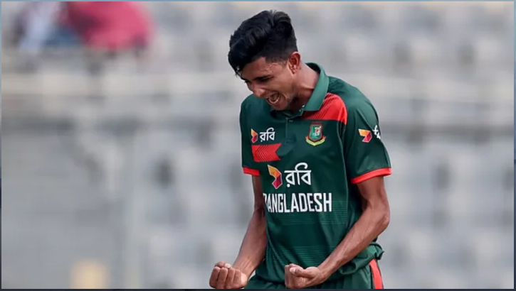 নাহিদের ফাইফারে ১১৪ রানে গুটিয়ে গেল পাকিস্তান 